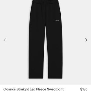 NWT Madhappy Classics Straight Leg Fleece Sweatpant
